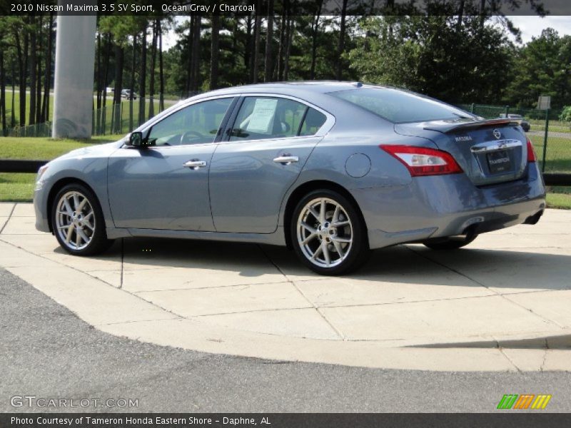Ocean Gray / Charcoal 2010 Nissan Maxima 3.5 SV Sport