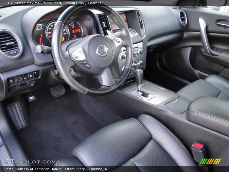 Ocean Gray / Charcoal 2010 Nissan Maxima 3.5 SV Sport