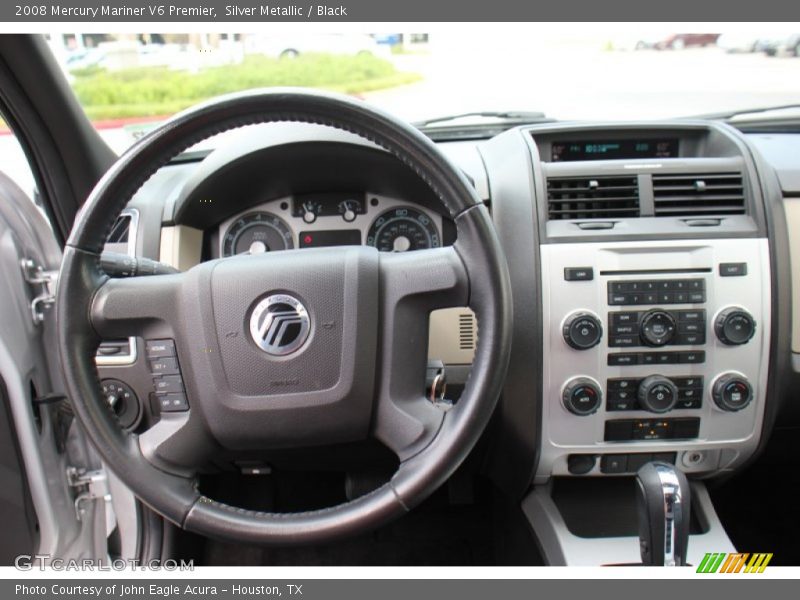 Silver Metallic / Black 2008 Mercury Mariner V6 Premier