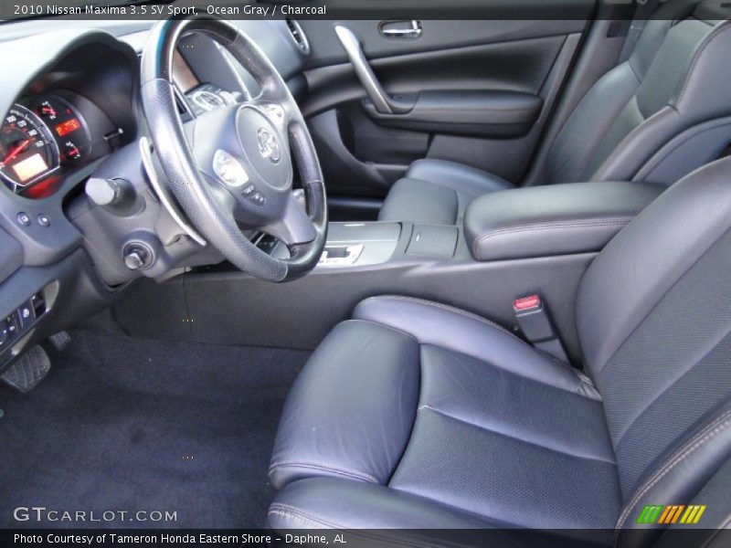 Ocean Gray / Charcoal 2010 Nissan Maxima 3.5 SV Sport