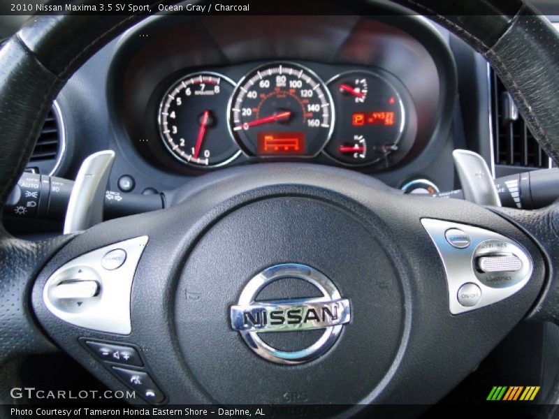 Ocean Gray / Charcoal 2010 Nissan Maxima 3.5 SV Sport