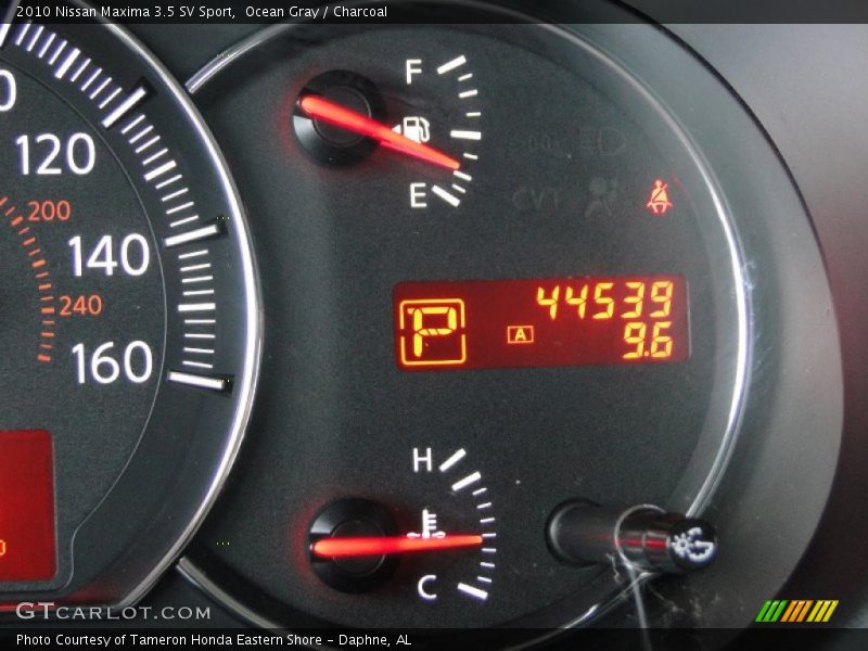Ocean Gray / Charcoal 2010 Nissan Maxima 3.5 SV Sport