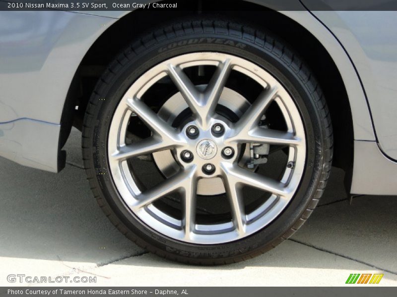 Ocean Gray / Charcoal 2010 Nissan Maxima 3.5 SV Sport