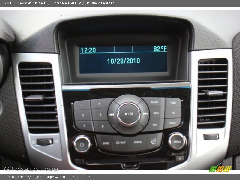 Silver Ice Metallic / Jet Black Leather 2011 Chevrolet Cruze LT