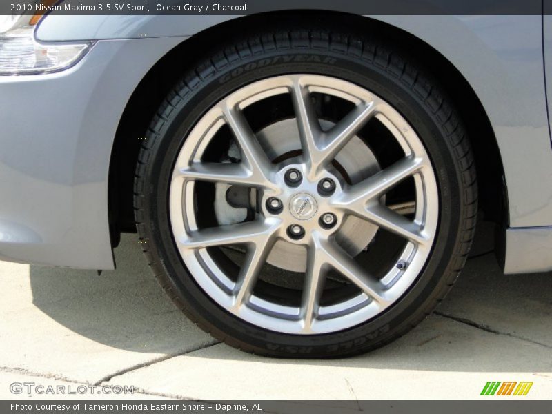 Ocean Gray / Charcoal 2010 Nissan Maxima 3.5 SV Sport