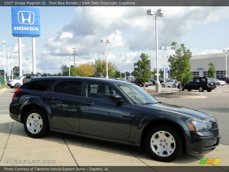 Steel Blue Metallic / Dark Slate Gray/Light Graystone 2007 Dodge Magnum SE