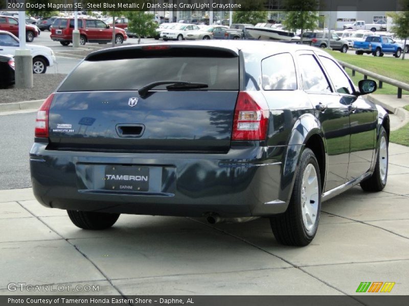Steel Blue Metallic / Dark Slate Gray/Light Graystone 2007 Dodge Magnum SE