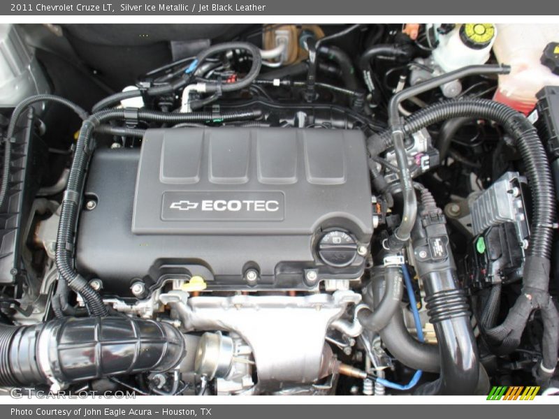 Silver Ice Metallic / Jet Black Leather 2011 Chevrolet Cruze LT