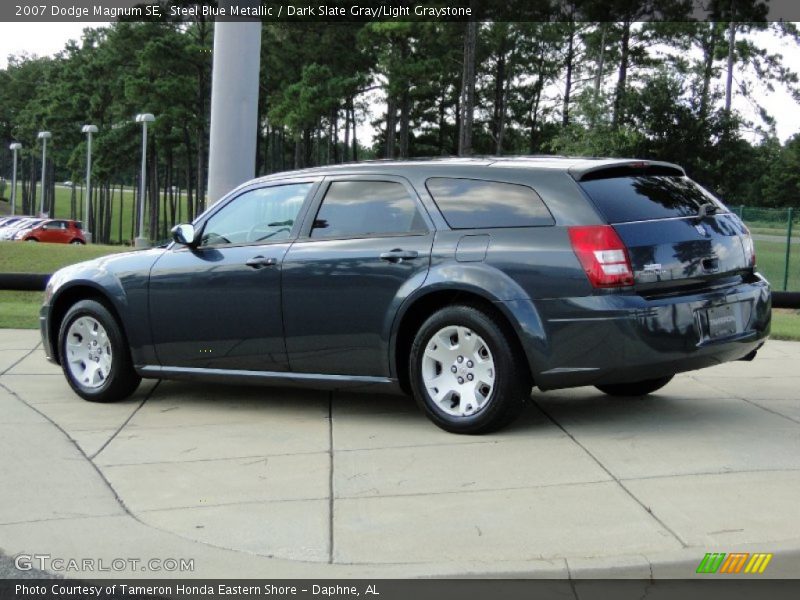 Steel Blue Metallic / Dark Slate Gray/Light Graystone 2007 Dodge Magnum SE