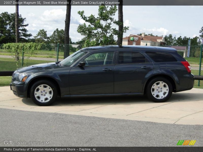 Steel Blue Metallic / Dark Slate Gray/Light Graystone 2007 Dodge Magnum SE