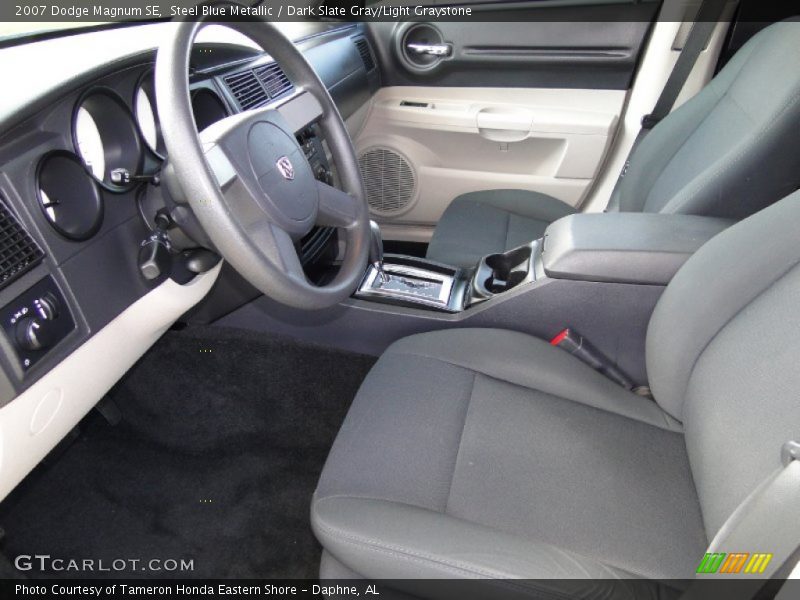 Steel Blue Metallic / Dark Slate Gray/Light Graystone 2007 Dodge Magnum SE