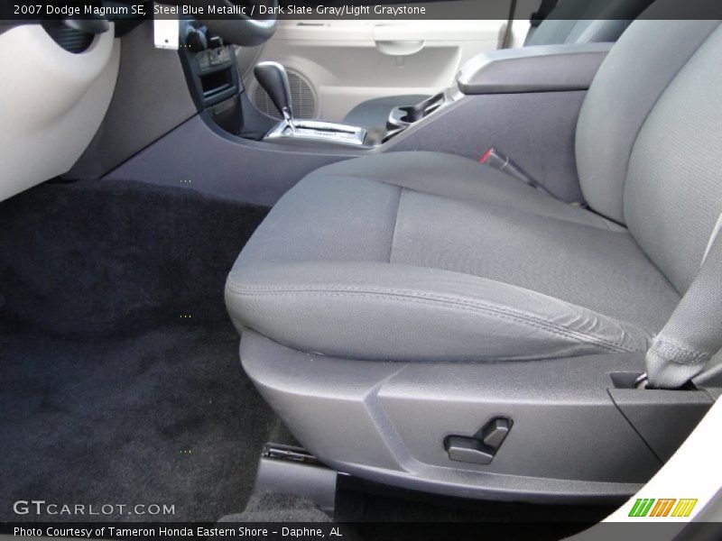 Steel Blue Metallic / Dark Slate Gray/Light Graystone 2007 Dodge Magnum SE