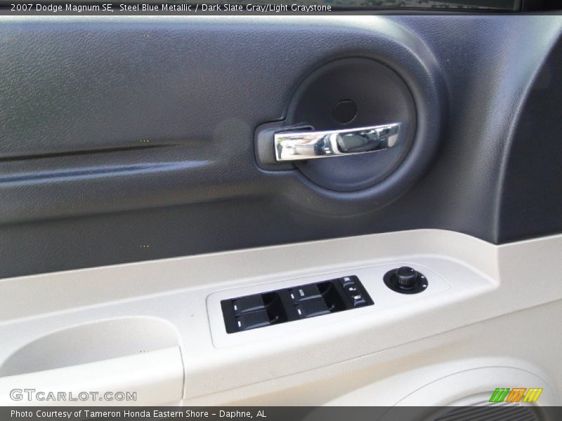 Steel Blue Metallic / Dark Slate Gray/Light Graystone 2007 Dodge Magnum SE