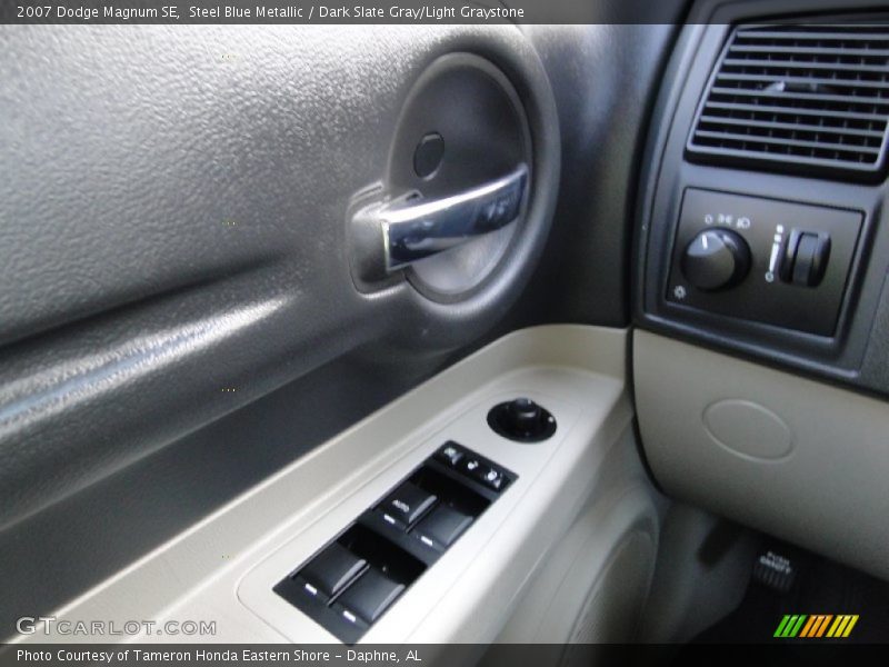 Steel Blue Metallic / Dark Slate Gray/Light Graystone 2007 Dodge Magnum SE