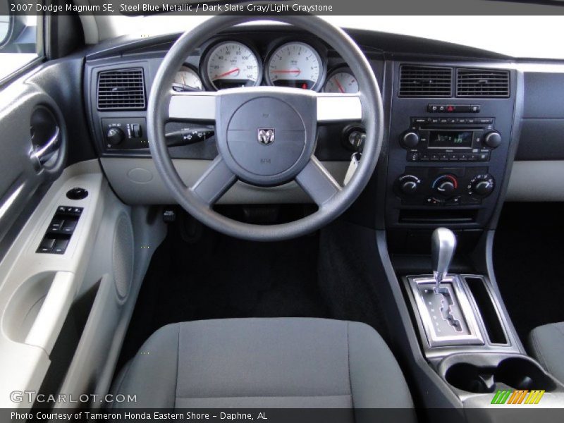 Steel Blue Metallic / Dark Slate Gray/Light Graystone 2007 Dodge Magnum SE