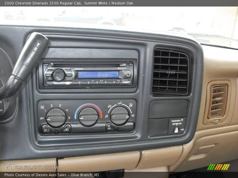 Summit White / Medium Oak 2000 Chevrolet Silverado 1500 Regular Cab