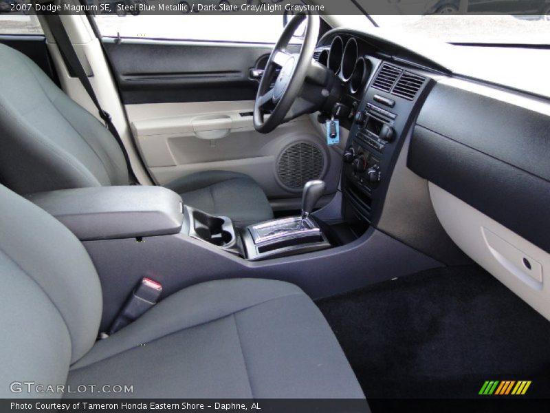 Steel Blue Metallic / Dark Slate Gray/Light Graystone 2007 Dodge Magnum SE