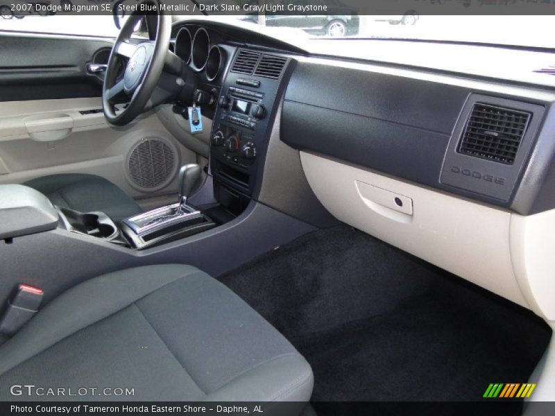 Steel Blue Metallic / Dark Slate Gray/Light Graystone 2007 Dodge Magnum SE
