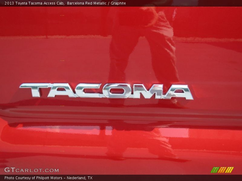 Barcelona Red Metallic / Graphite 2013 Toyota Tacoma Access Cab