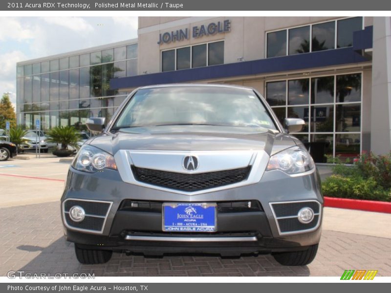 Polished Metal Metallic / Taupe 2011 Acura RDX Technology