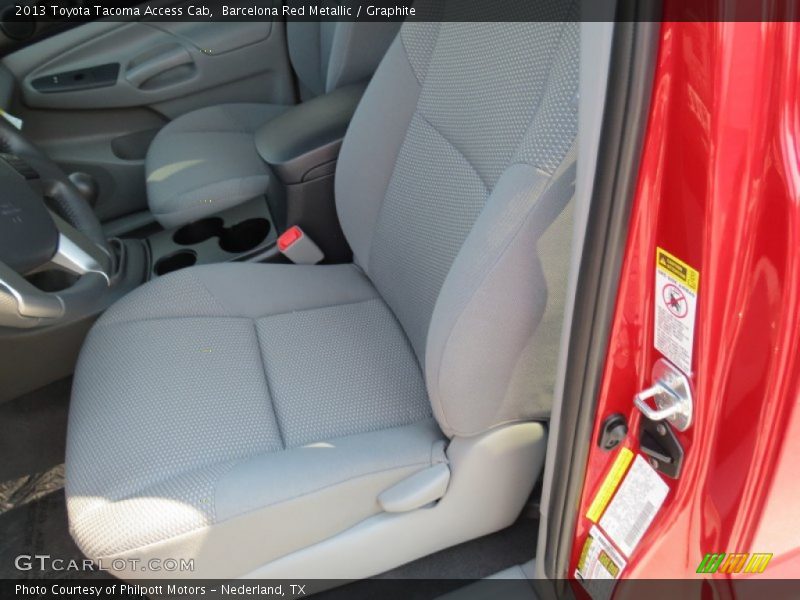 Barcelona Red Metallic / Graphite 2013 Toyota Tacoma Access Cab