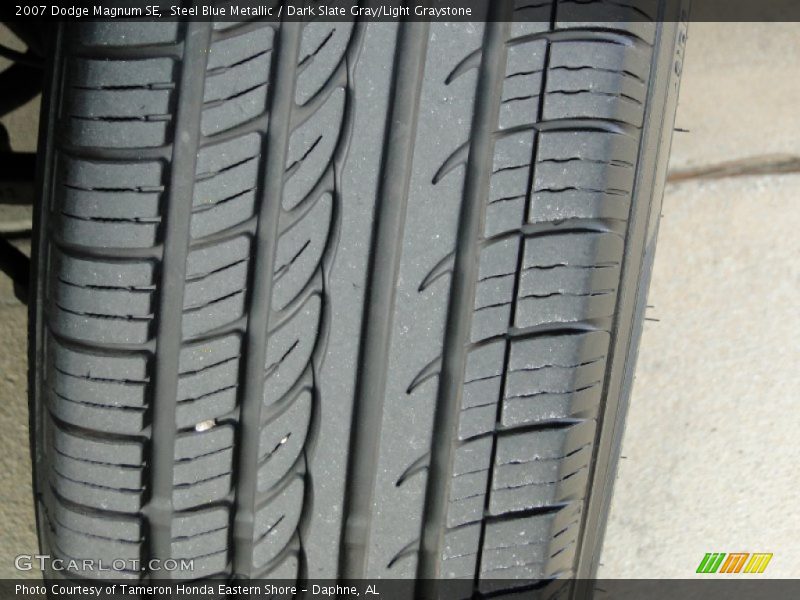 Steel Blue Metallic / Dark Slate Gray/Light Graystone 2007 Dodge Magnum SE