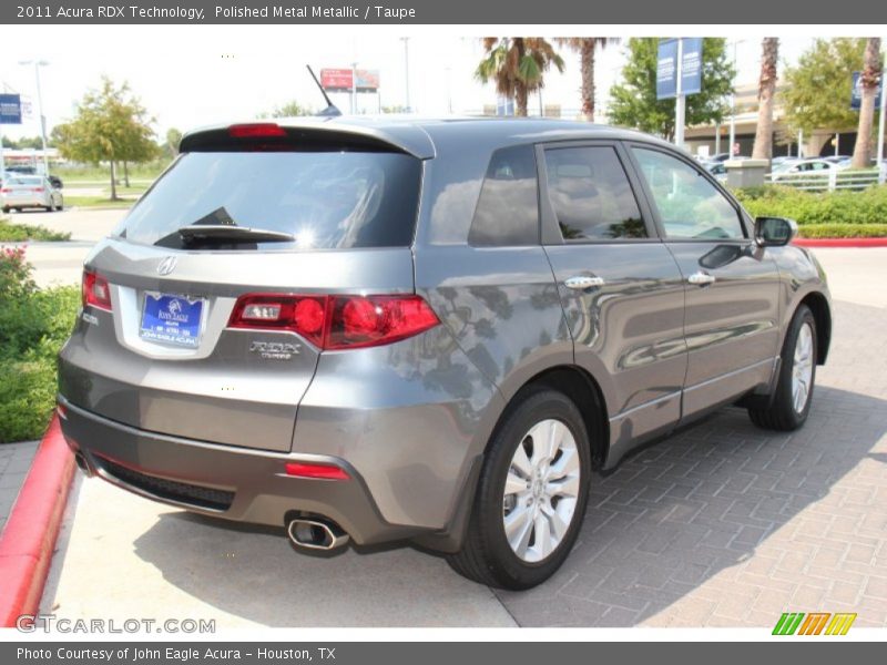 Polished Metal Metallic / Taupe 2011 Acura RDX Technology