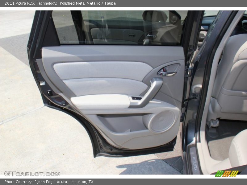Polished Metal Metallic / Taupe 2011 Acura RDX Technology