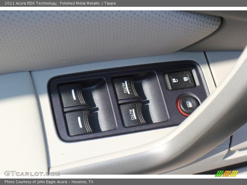 Polished Metal Metallic / Taupe 2011 Acura RDX Technology