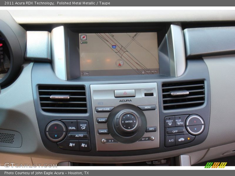Polished Metal Metallic / Taupe 2011 Acura RDX Technology
