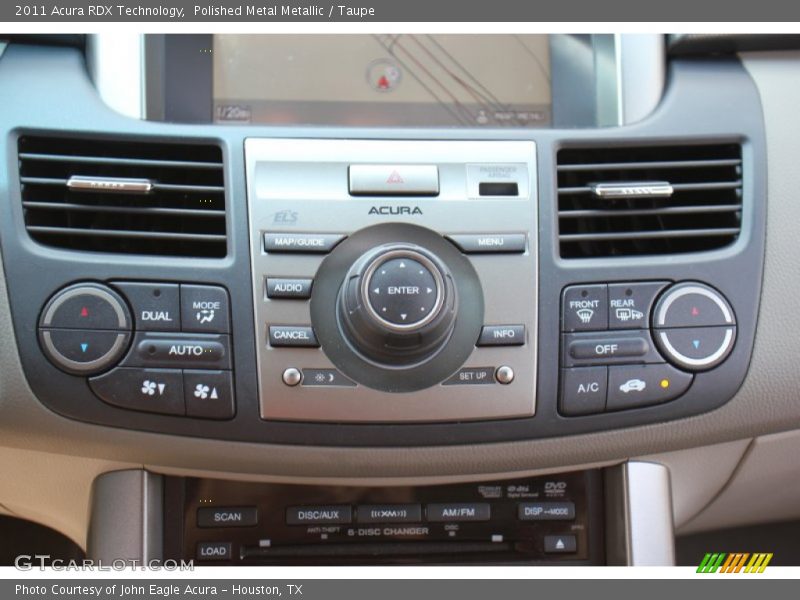 Polished Metal Metallic / Taupe 2011 Acura RDX Technology