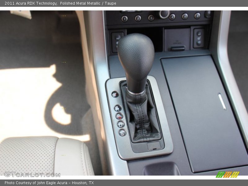 Polished Metal Metallic / Taupe 2011 Acura RDX Technology