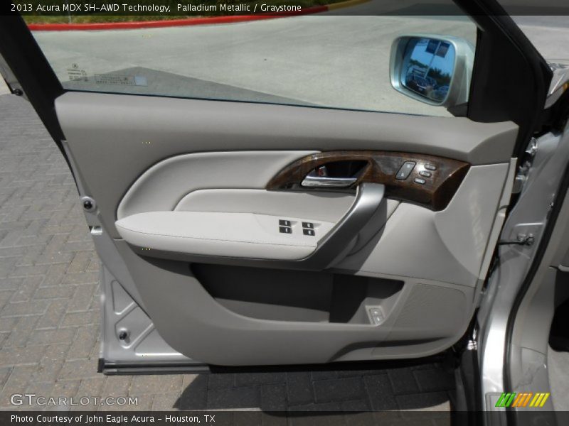 Palladium Metallic / Graystone 2013 Acura MDX SH-AWD Technology