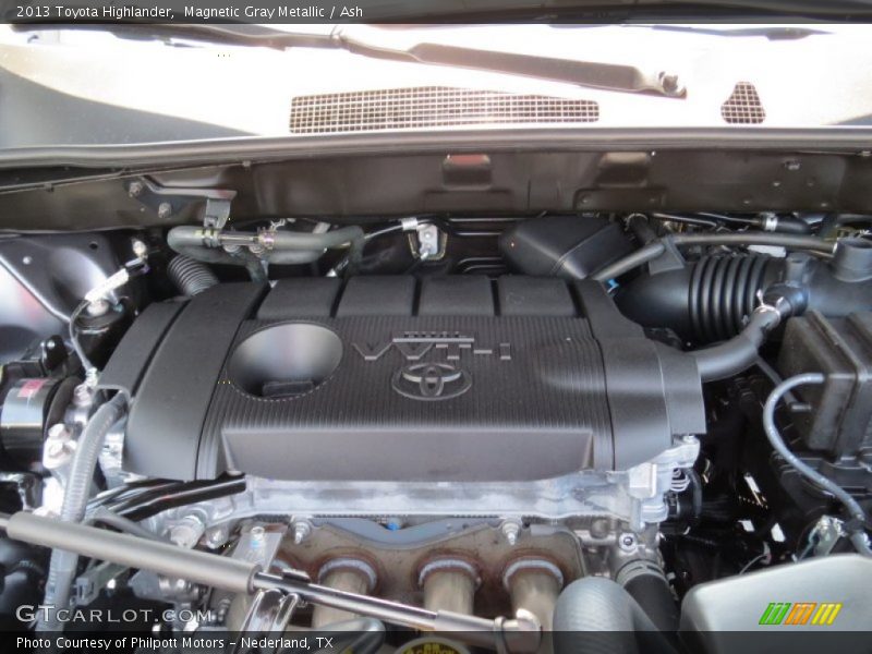 Magnetic Gray Metallic / Ash 2013 Toyota Highlander