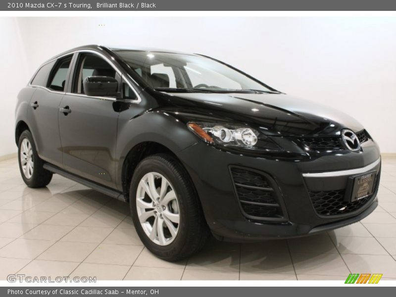 Brilliant Black / Black 2010 Mazda CX-7 s Touring
