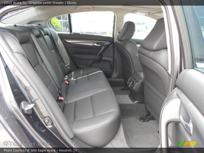 Rear Seat of 2013 TL 