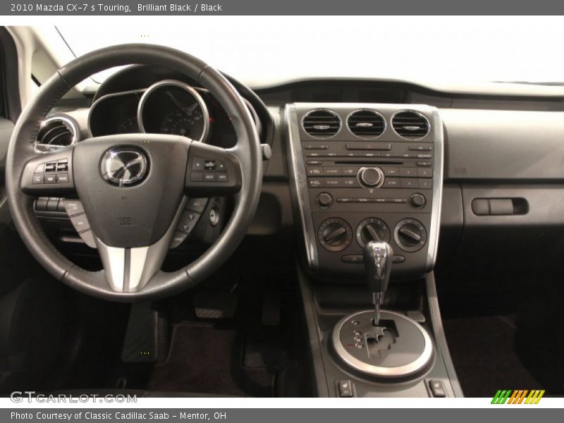 Brilliant Black / Black 2010 Mazda CX-7 s Touring