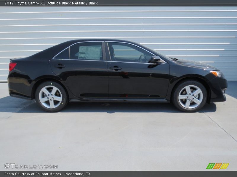 Attitude Black Metallic / Black 2012 Toyota Camry SE