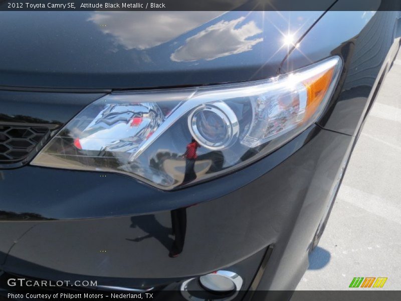 Attitude Black Metallic / Black 2012 Toyota Camry SE