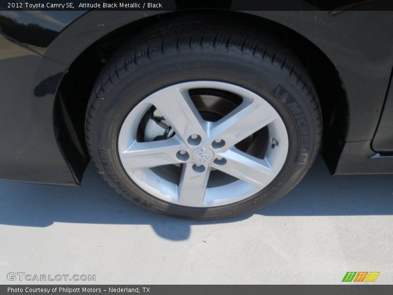 Attitude Black Metallic / Black 2012 Toyota Camry SE
