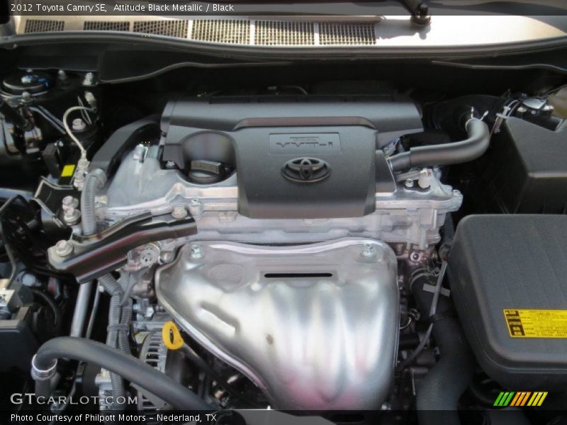 Attitude Black Metallic / Black 2012 Toyota Camry SE