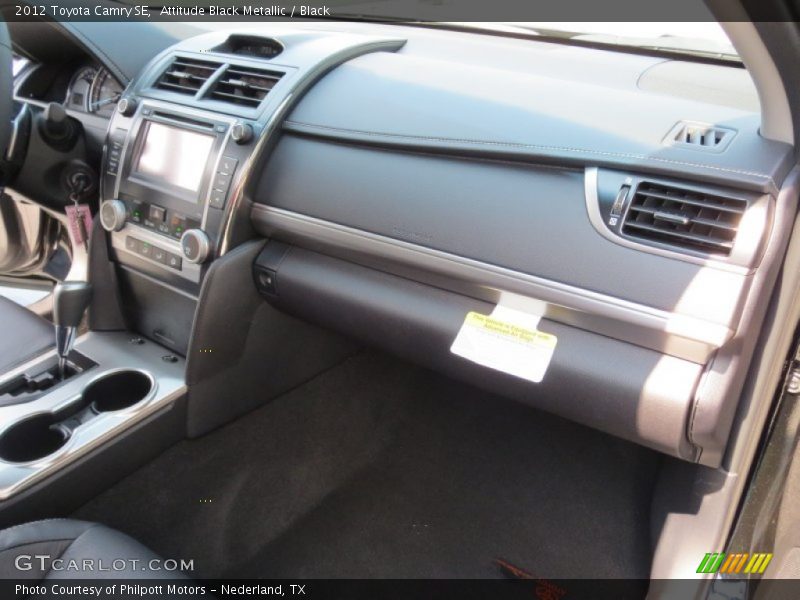 Attitude Black Metallic / Black 2012 Toyota Camry SE