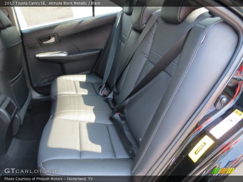 Attitude Black Metallic / Black 2012 Toyota Camry SE