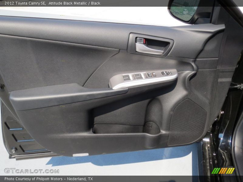 Attitude Black Metallic / Black 2012 Toyota Camry SE