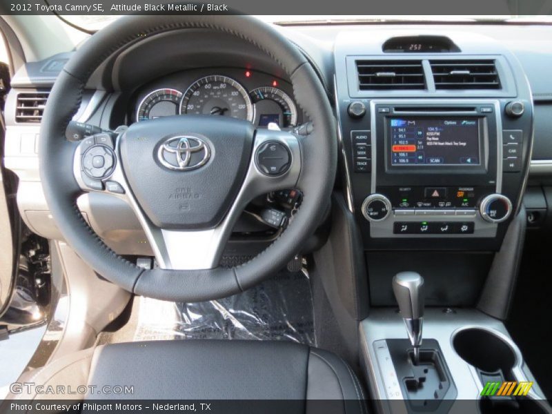 Attitude Black Metallic / Black 2012 Toyota Camry SE