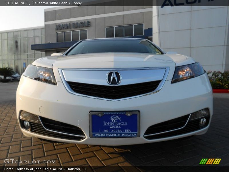 Bellanova White Pearl / Ebony 2013 Acura TL