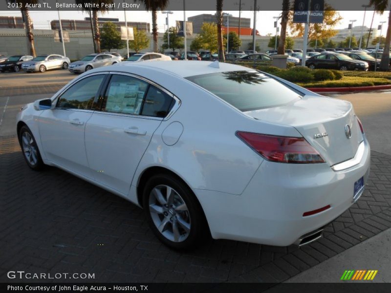 Bellanova White Pearl / Ebony 2013 Acura TL