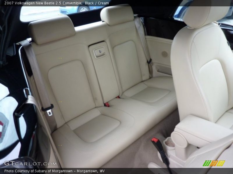 Black / Cream 2007 Volkswagen New Beetle 2.5 Convertible