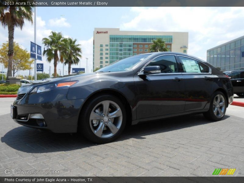 Graphite Luster Metallic / Ebony 2013 Acura TL Advance