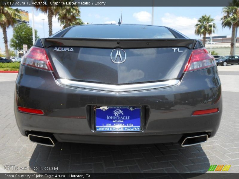 Graphite Luster Metallic / Ebony 2013 Acura TL Advance